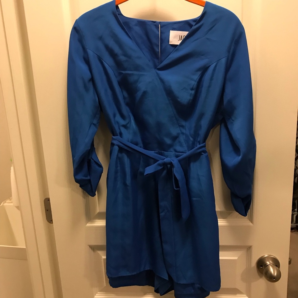 Royal blue romper